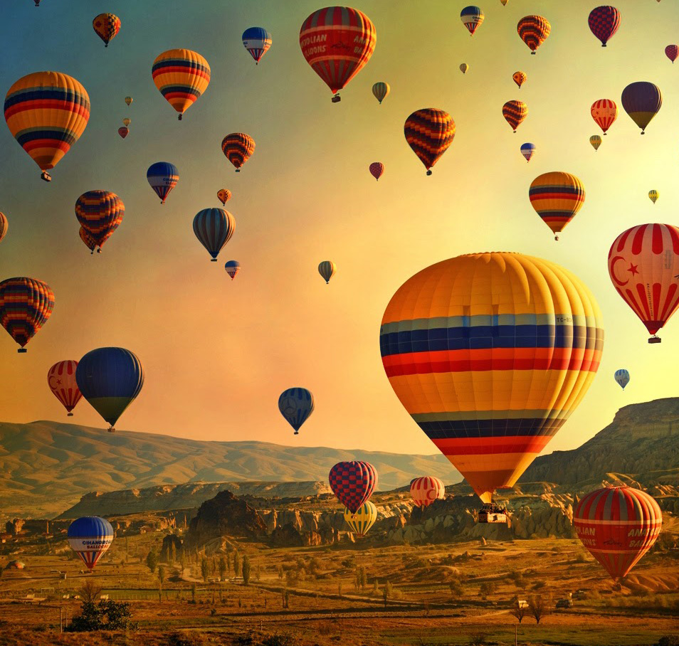 Kapadokya balonları